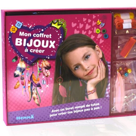 Mon Coffret Bijoux A Creer (Create Jewelry) French Toy For Age 6+ New in Box - Picture 1 of 10